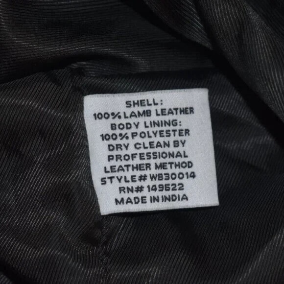 New With Tag Walter Baker Leather Allison Moto Jacket - Picture 10 of 10